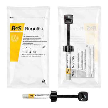 R&S Nanofil+ röntgenoparkes Nanohybrid Komposit A4 | 4g