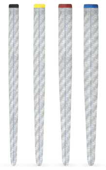 HI-REM+ fiberglass pins | size 3 blue