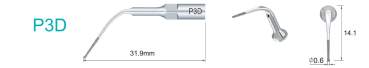P3D Ultraschallspitze passend für EMS